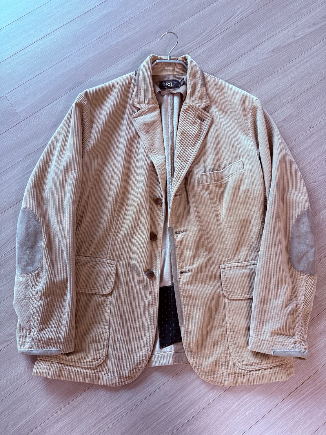 rrl 더블알엘 코듀로이 스웨이드 패치 자켓 xl 명작 상품이미지1