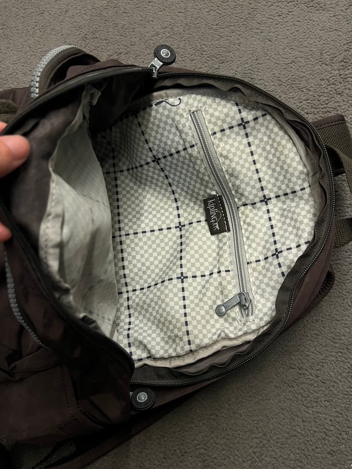 키플링 빈티지 브라운 백팩 처분  상품이미지4