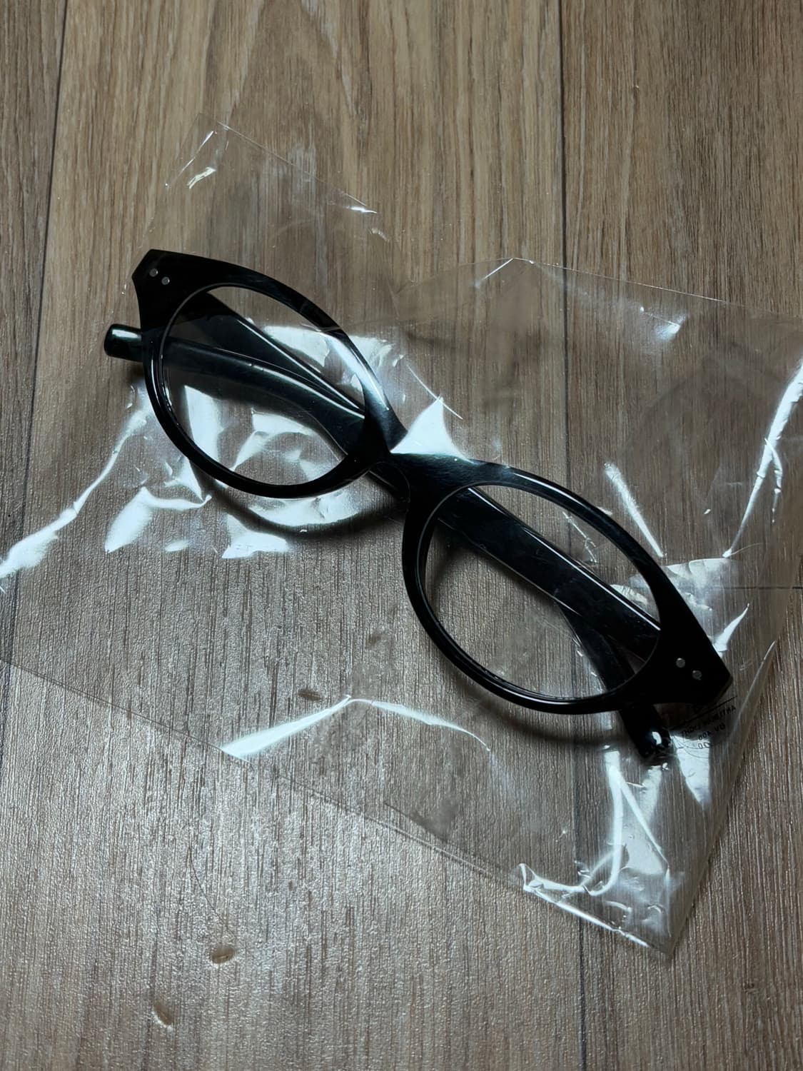 긱시크 스타일 뿔테안경 블랙 상품이미지2