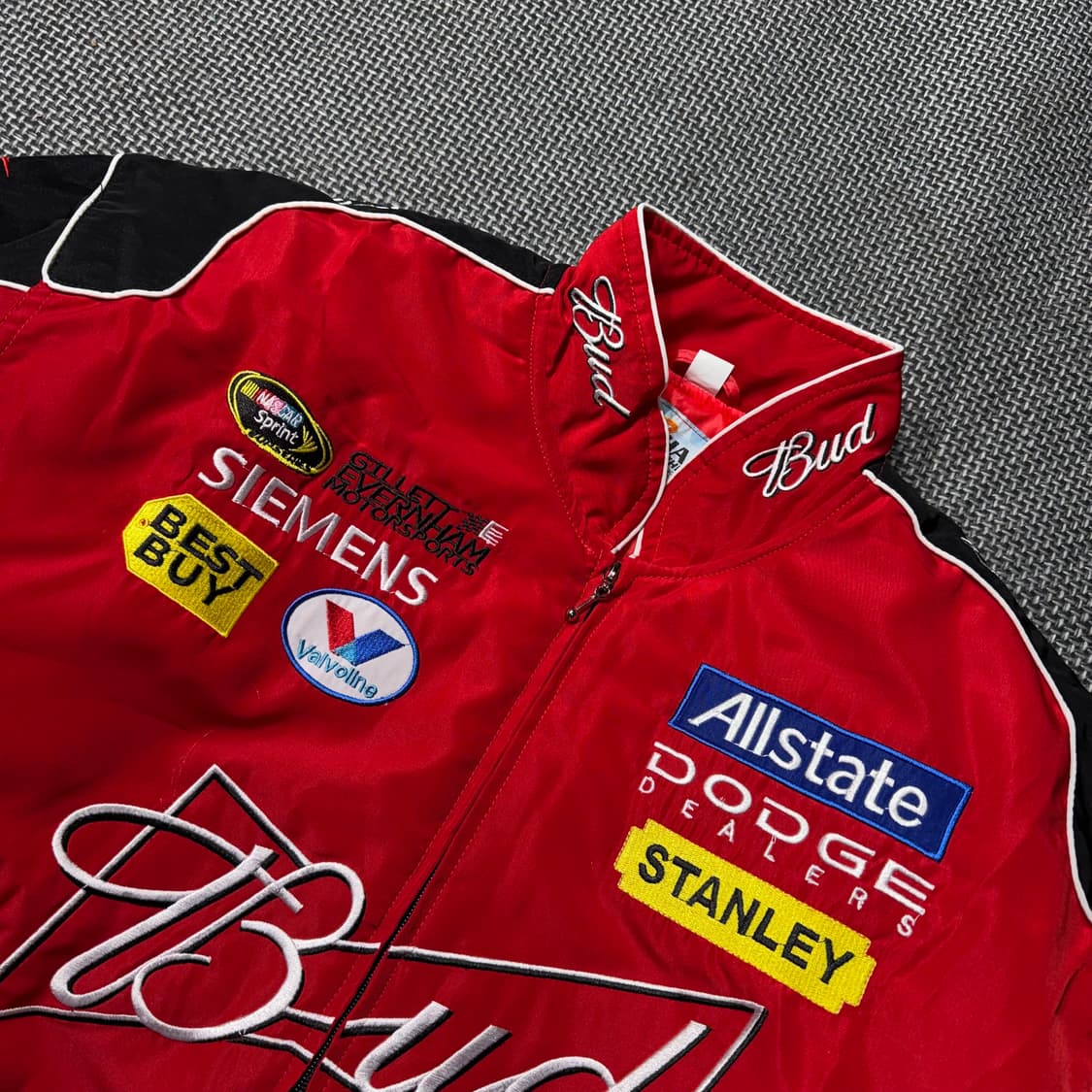 새상품 Budweiser 레이싱 점퍼 (XL/XXL) 상품이미지2