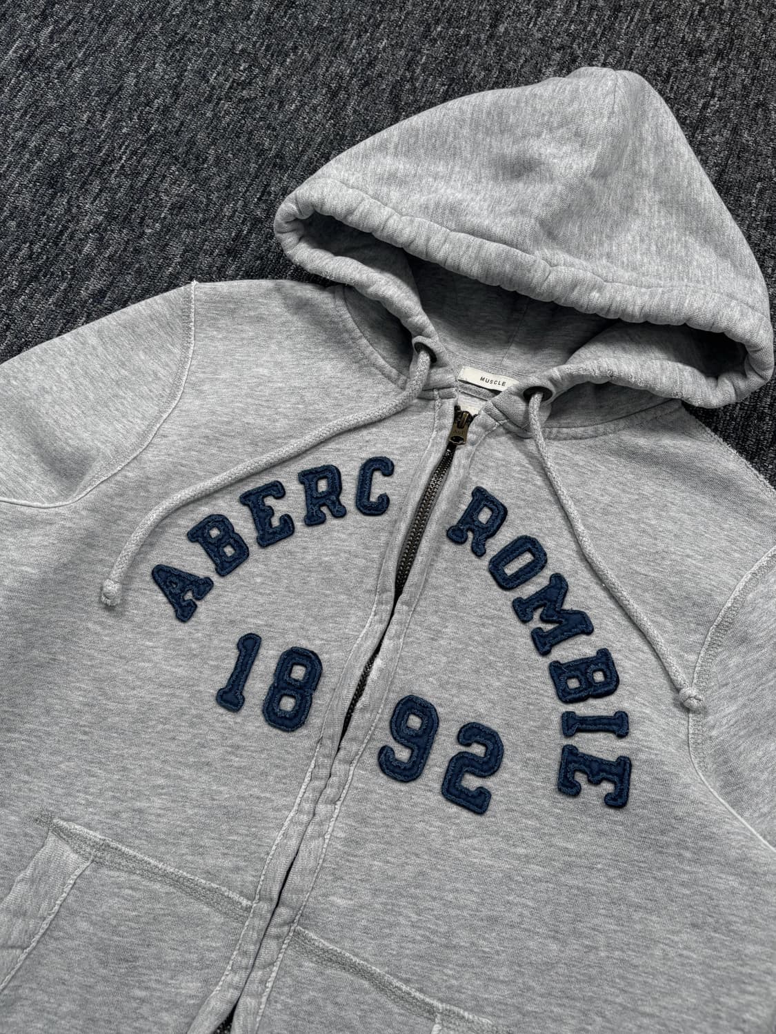 아베크롬비 그레이 후드집업 상품이미지5