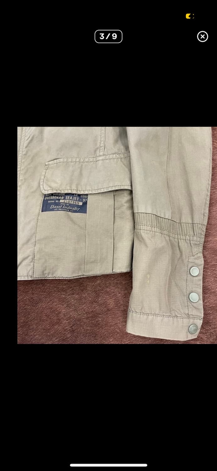 Diesel 유틸리티 자켓 상품이미지3