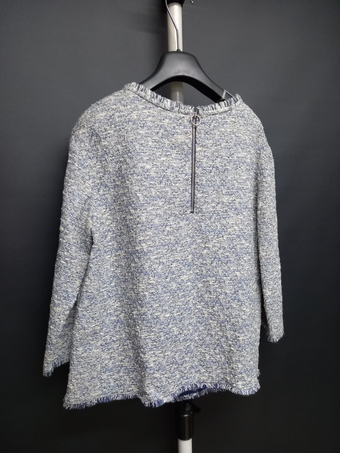 SJSJ 춘하추 얇은 트위드 7부 블라우스 66 상품이미지6