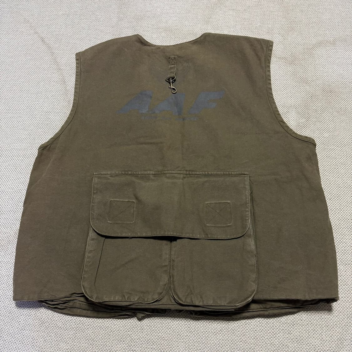 USA 워크맨 클래식 리버시블 카키색 포켓 조끼 상품이미지3