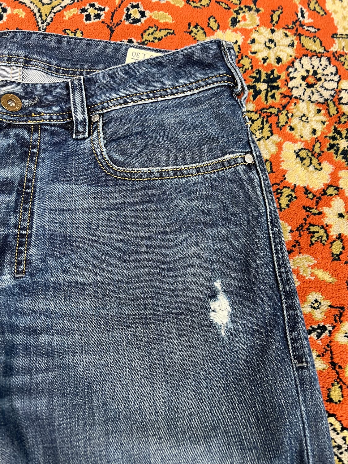 [30] 디젤 자티니 부츠컷 플레어 데님 팬츠 중청 상품이미지4