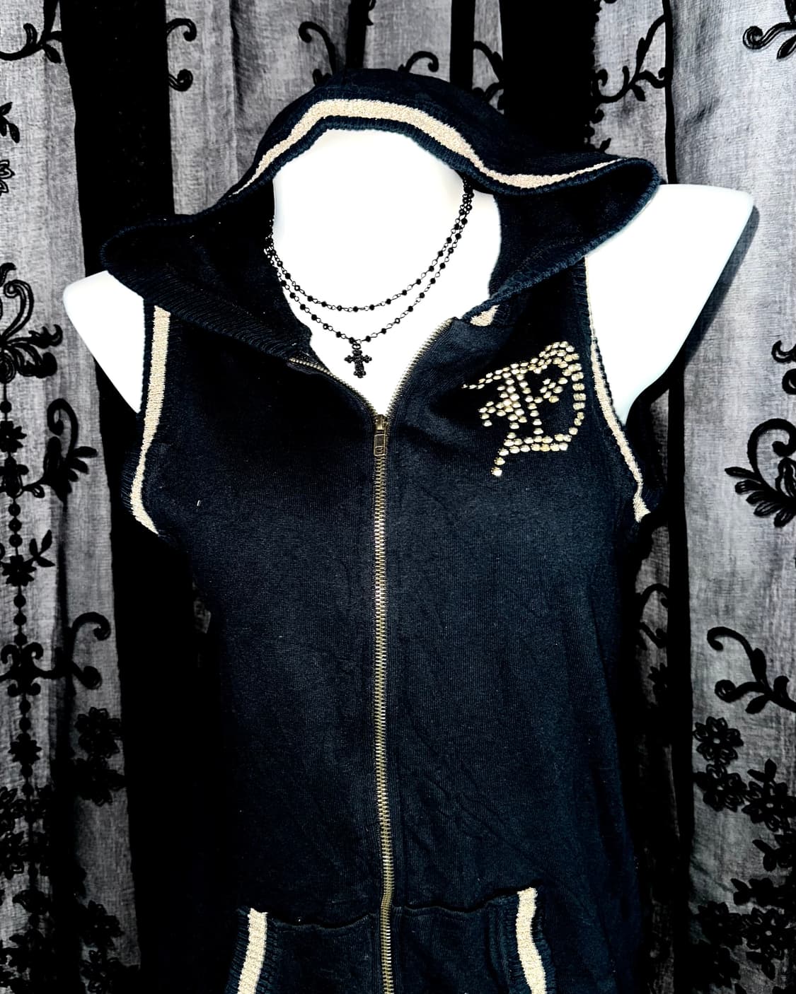 Gold Point Hooded Zip-Up 상품이미지2