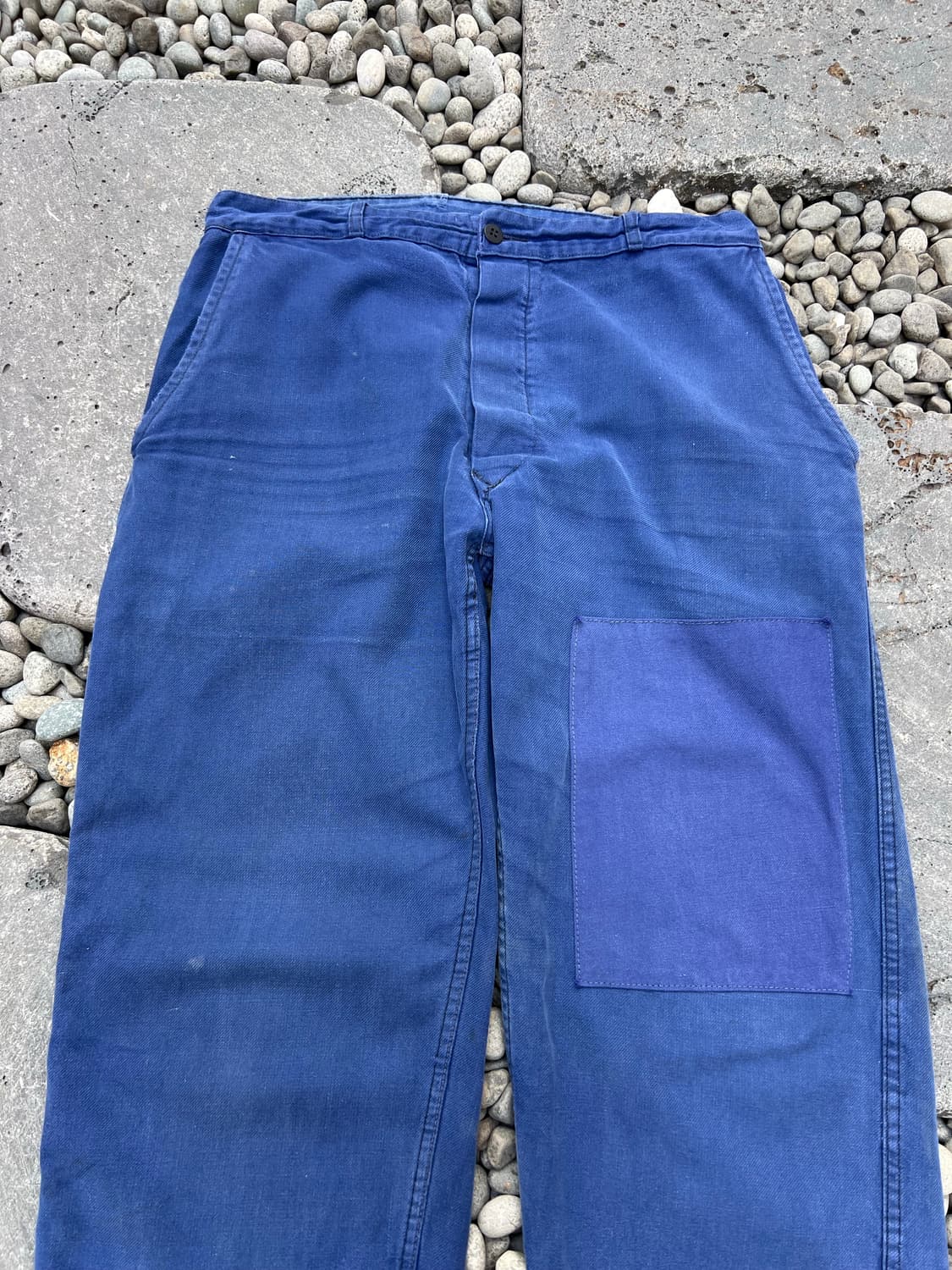 (34인치)OLD VINTAGE FADED BLUE 빈티지프렌치워크팬츠 상품이미지3