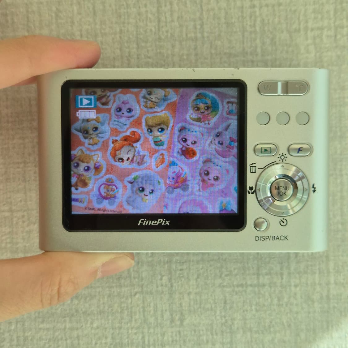 충전독 포함💙 후지필름 FinePix Z1  (메탈릭 블루) 상품이미지2