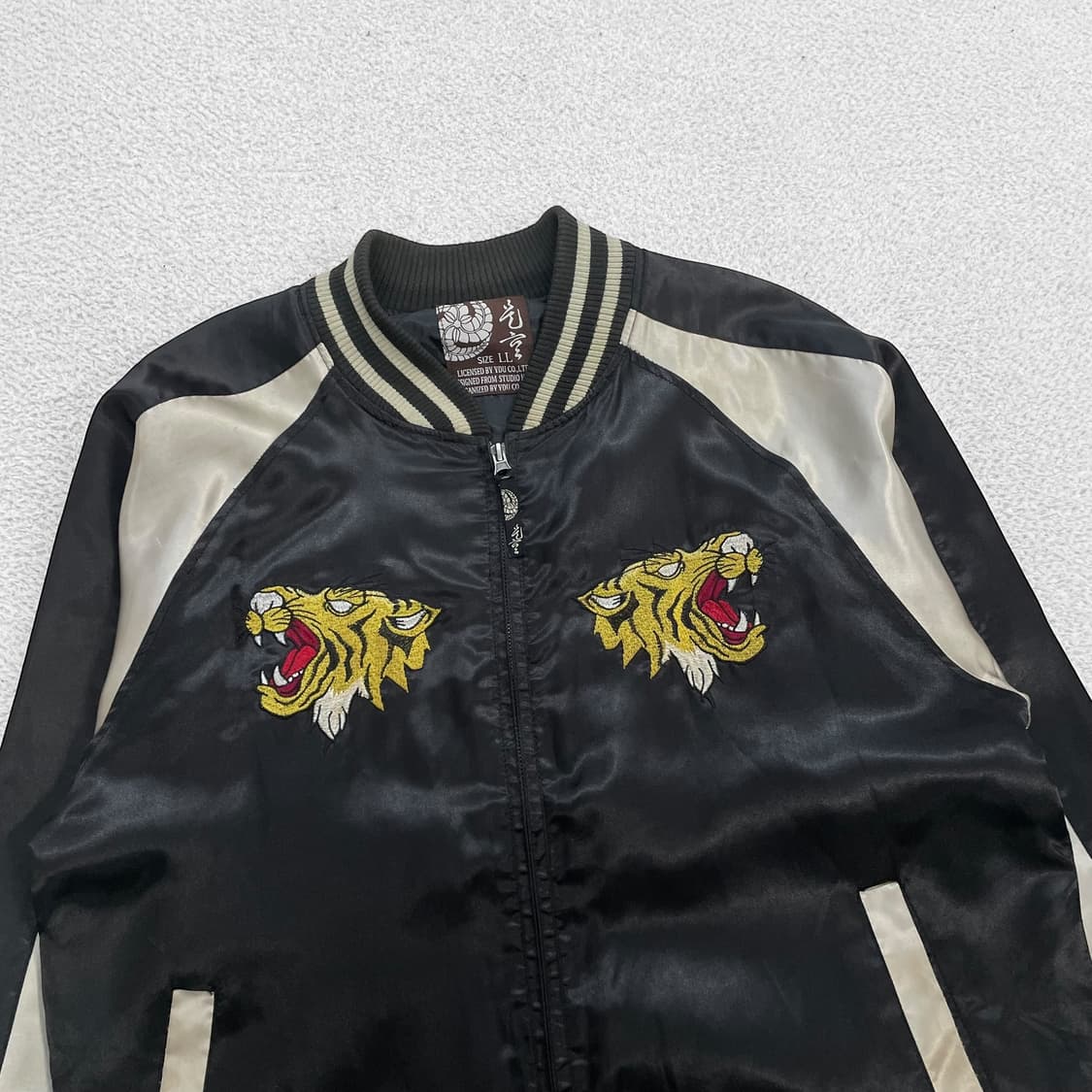 Jpn vintage 일본 빈티지 죽호 스카쟌 자켓 상품이미지3