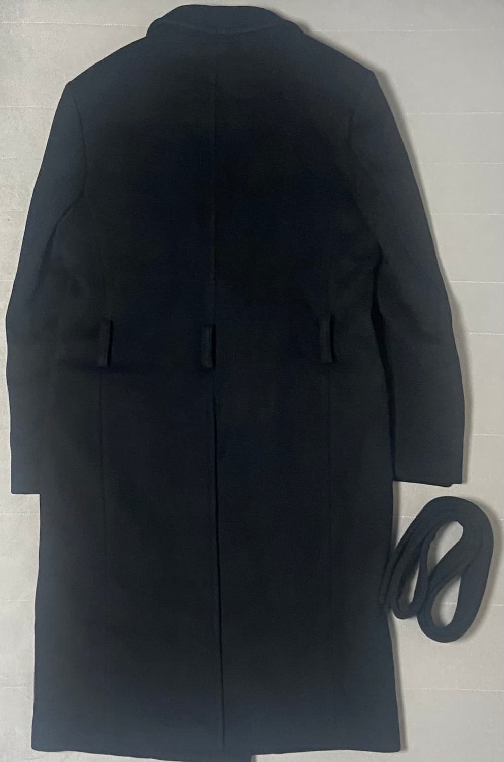토니웩 더블 브레스티드 벨티드 코트 m 상품이미지3