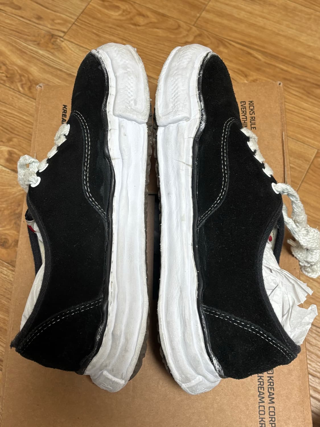 미하라 야스히로 베이커 OG솔 스웨이드 로우탑 상품이미지5