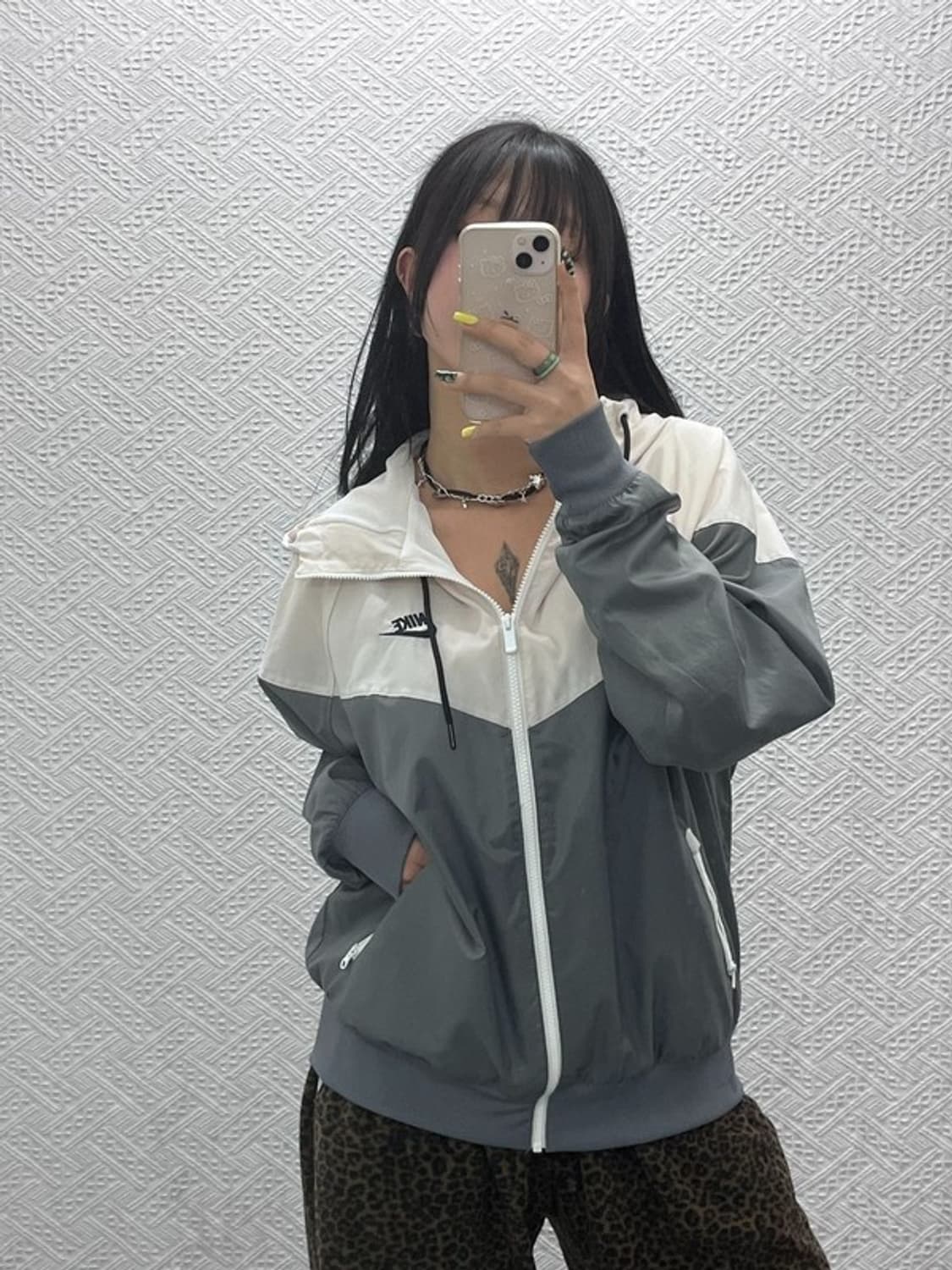 나이키 올드스쿨 레트로 윈드러너 바람막이 자켓 M C07566 상품이미지2