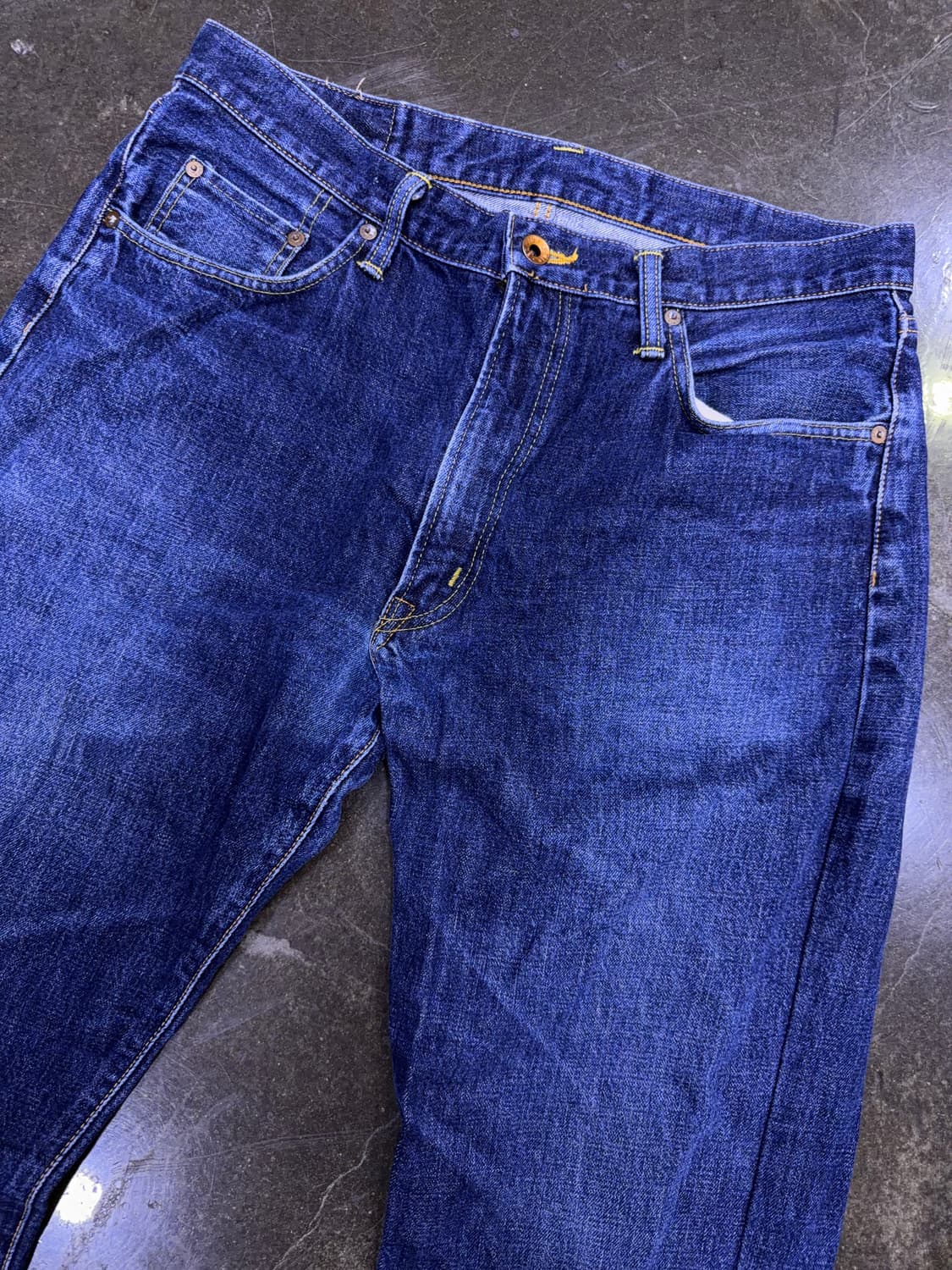 에드윈 505XX 재팬 스트레이트핏 빈티지 워싱 데님팬츠 34 상품이미지3