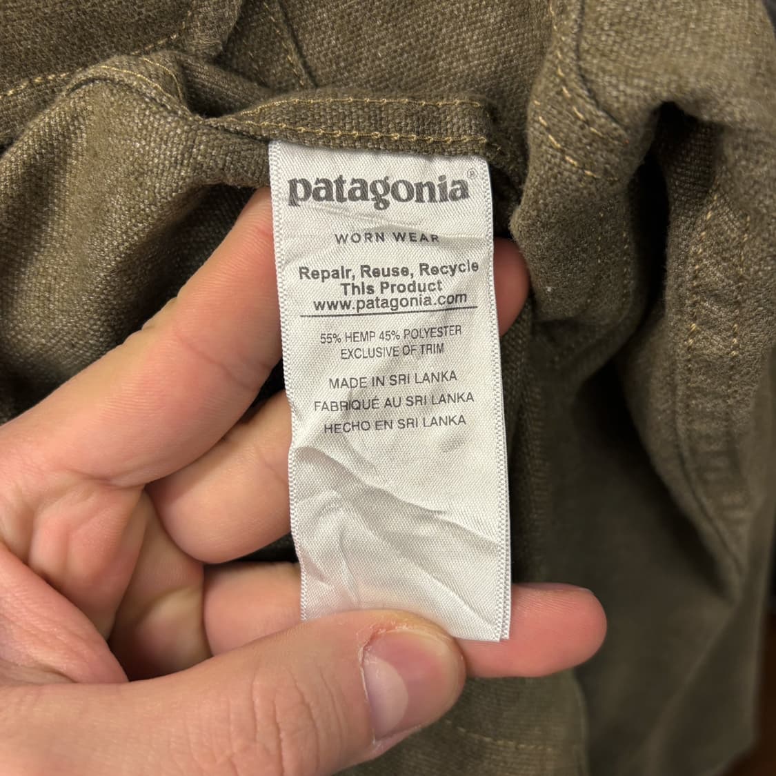 파타고니아 아웃도어 워크셔츠 소프트 린넨트윌 어스톤 로고 N653 상품이미지7