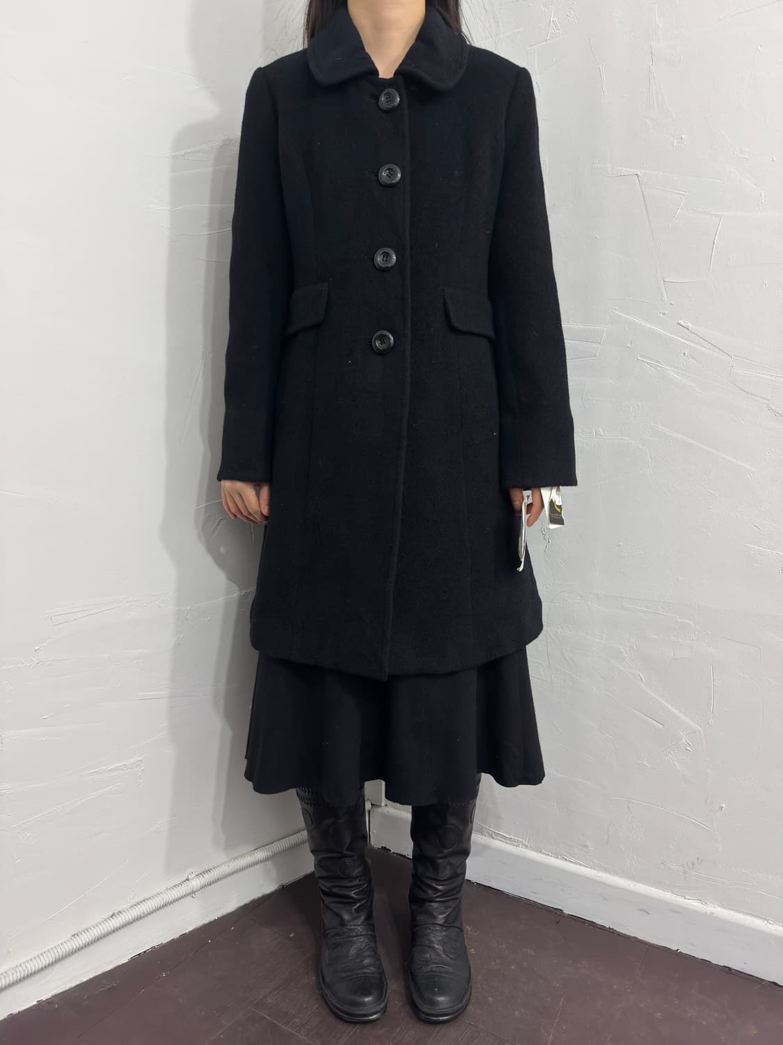 miss paris button coat 상품이미지1