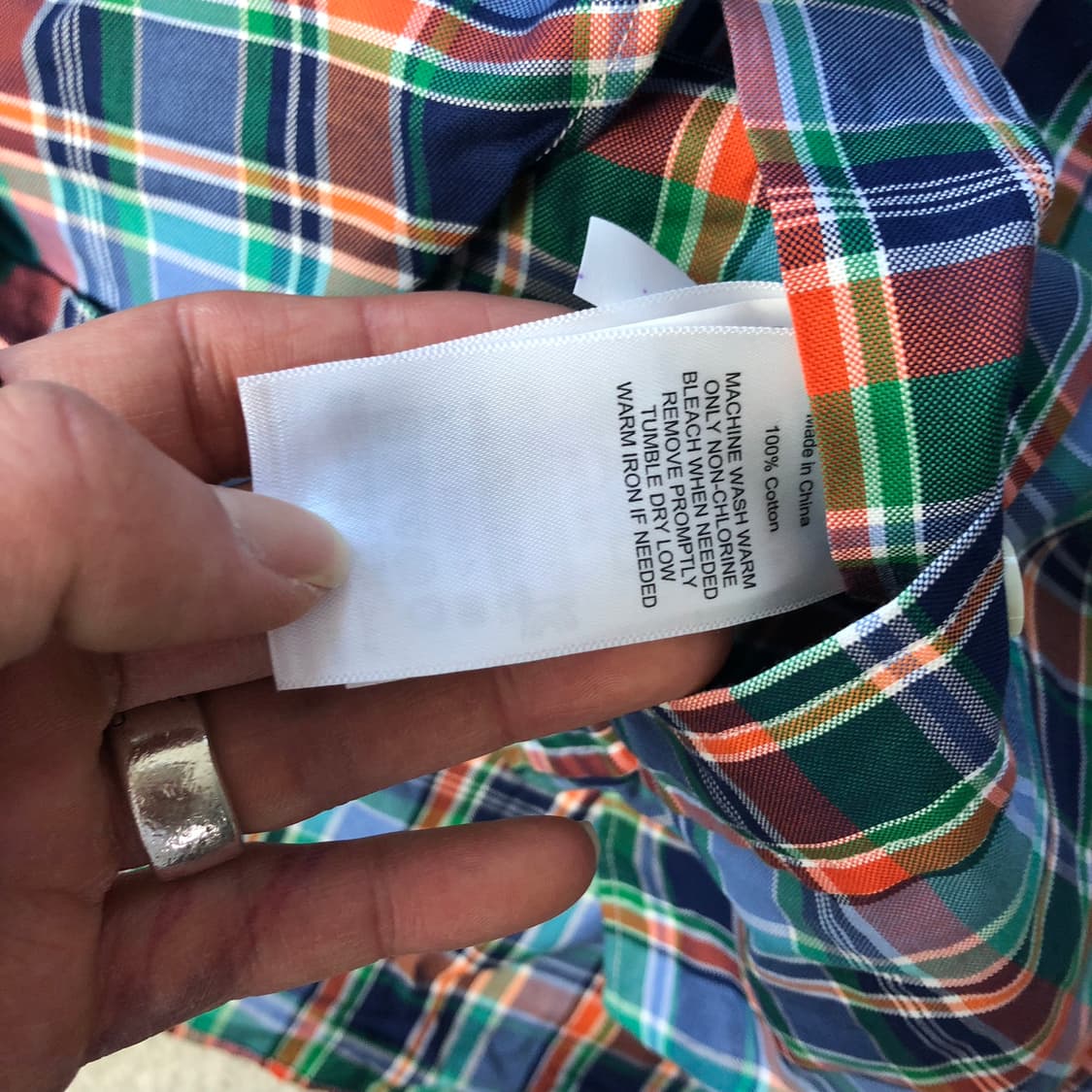 폴로랄프로렌 체크셔츠 상품이미지7