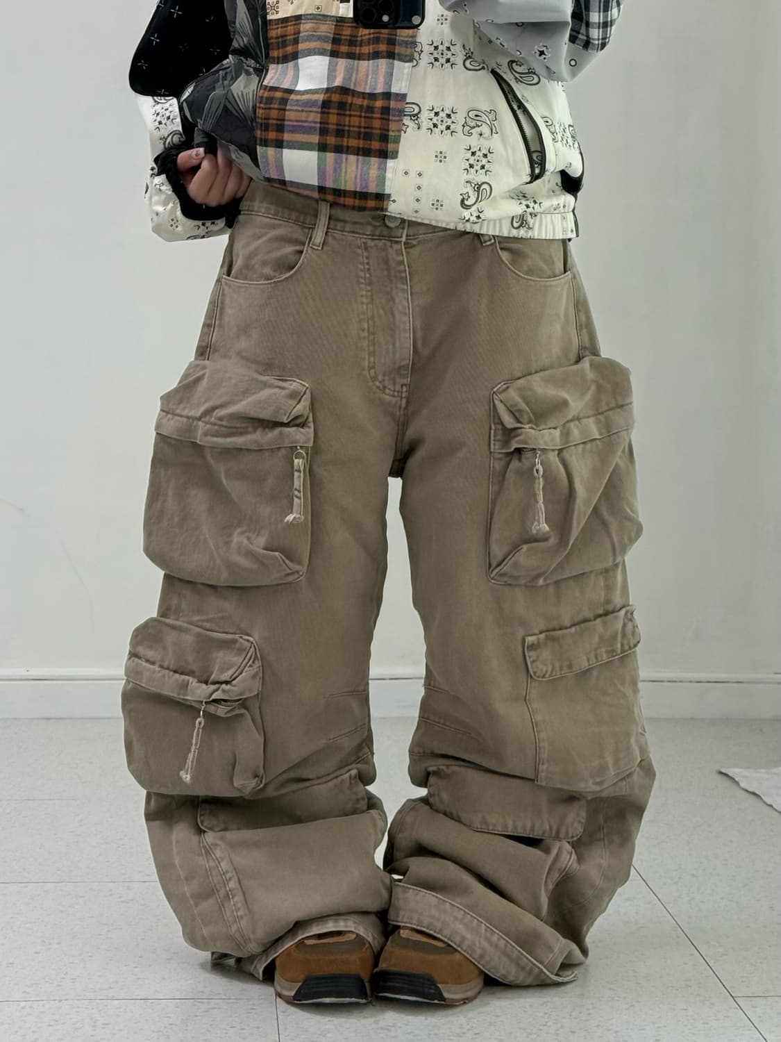 자라 유틸리티 카고팬츠 상품이미지1