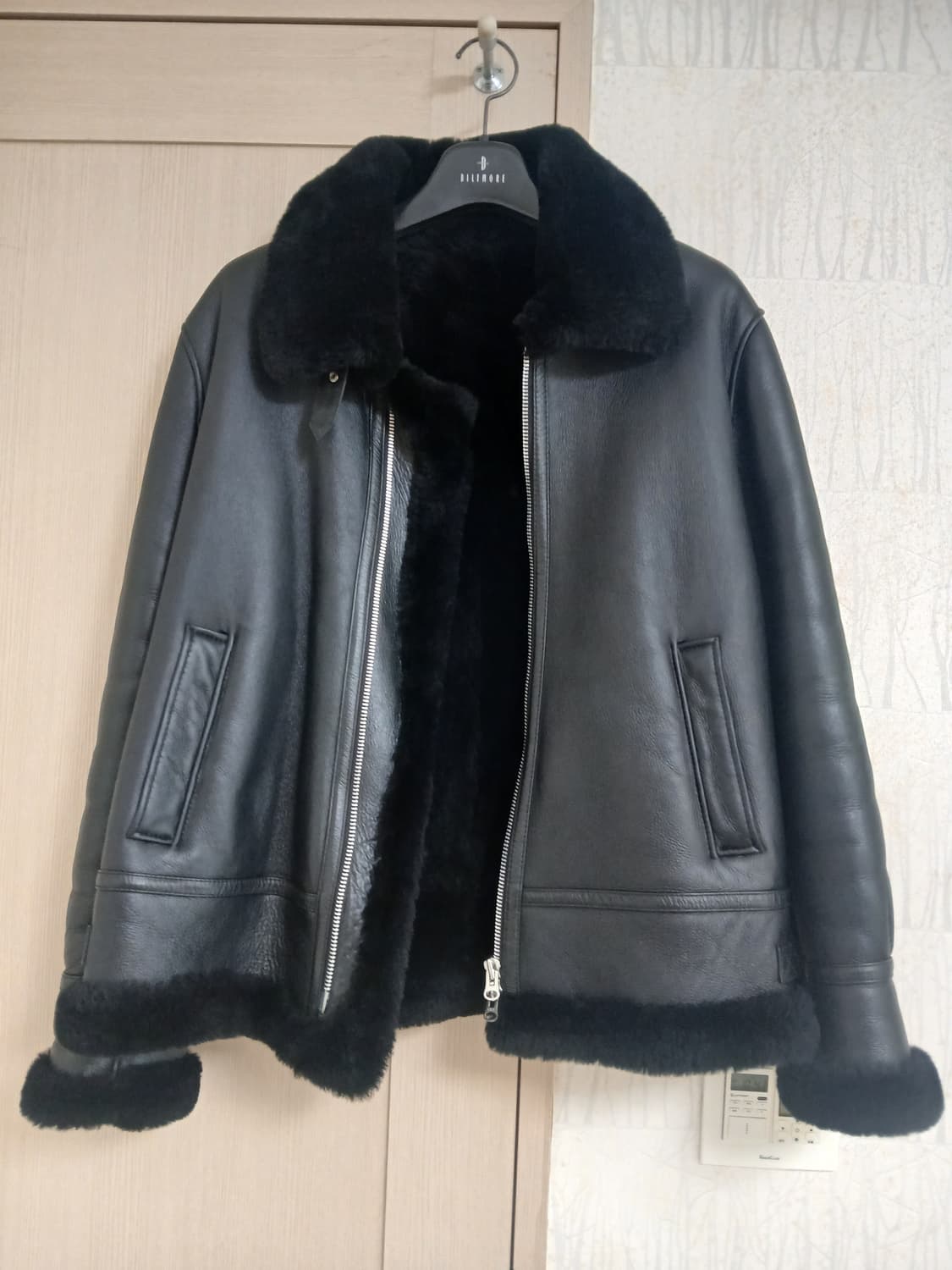 스페로네 블랙 리얼무스탕  상품이미지1