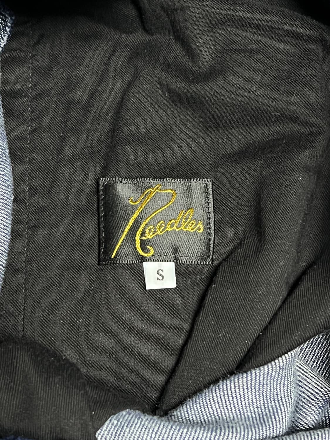 NEEDLES 니들스 H.D 인디고 데님 트랙 팬츠 상품이미지4