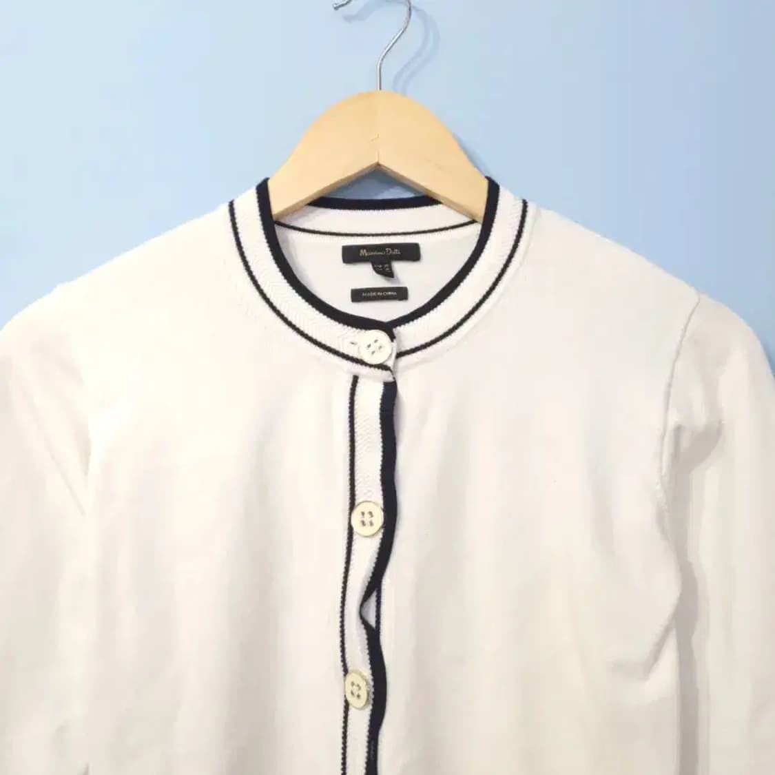 마시모두띠 화이트 가디건 ~55 상품이미지2