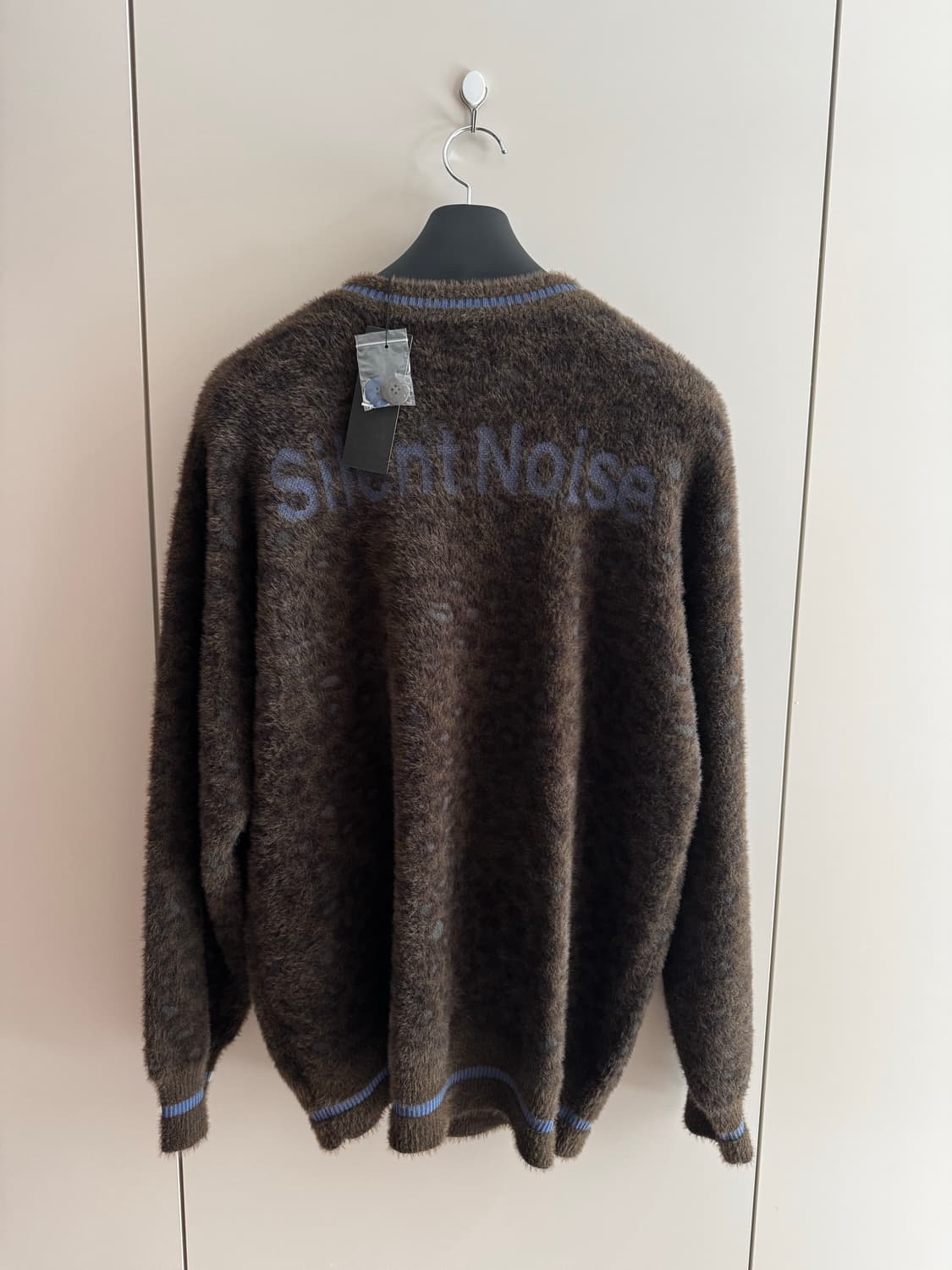 GU x 언더커버 샤기 크루넥 가디건 L사이즈 상품이미지5