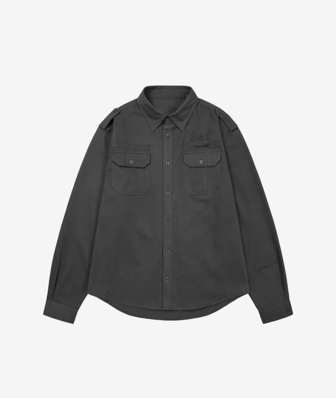 AAKAM Military Field Shirts (Dark Gray) 상품이미지1
