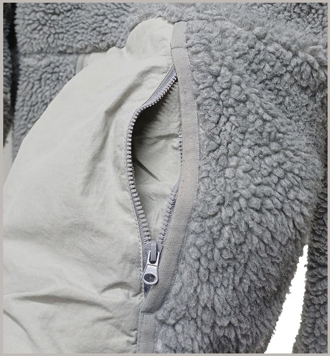 516 정품 후드 플리스 아노락 100 K-85 상품이미지4