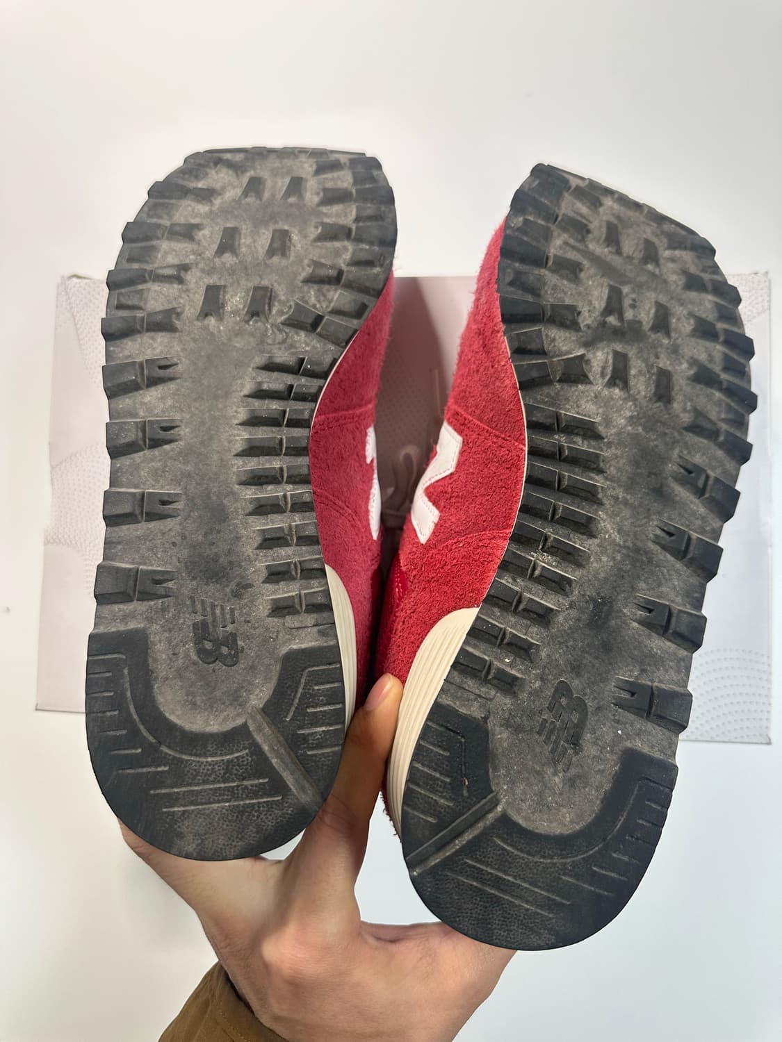 뉴발란스 574 헤리티지 레드 270 상품이미지5