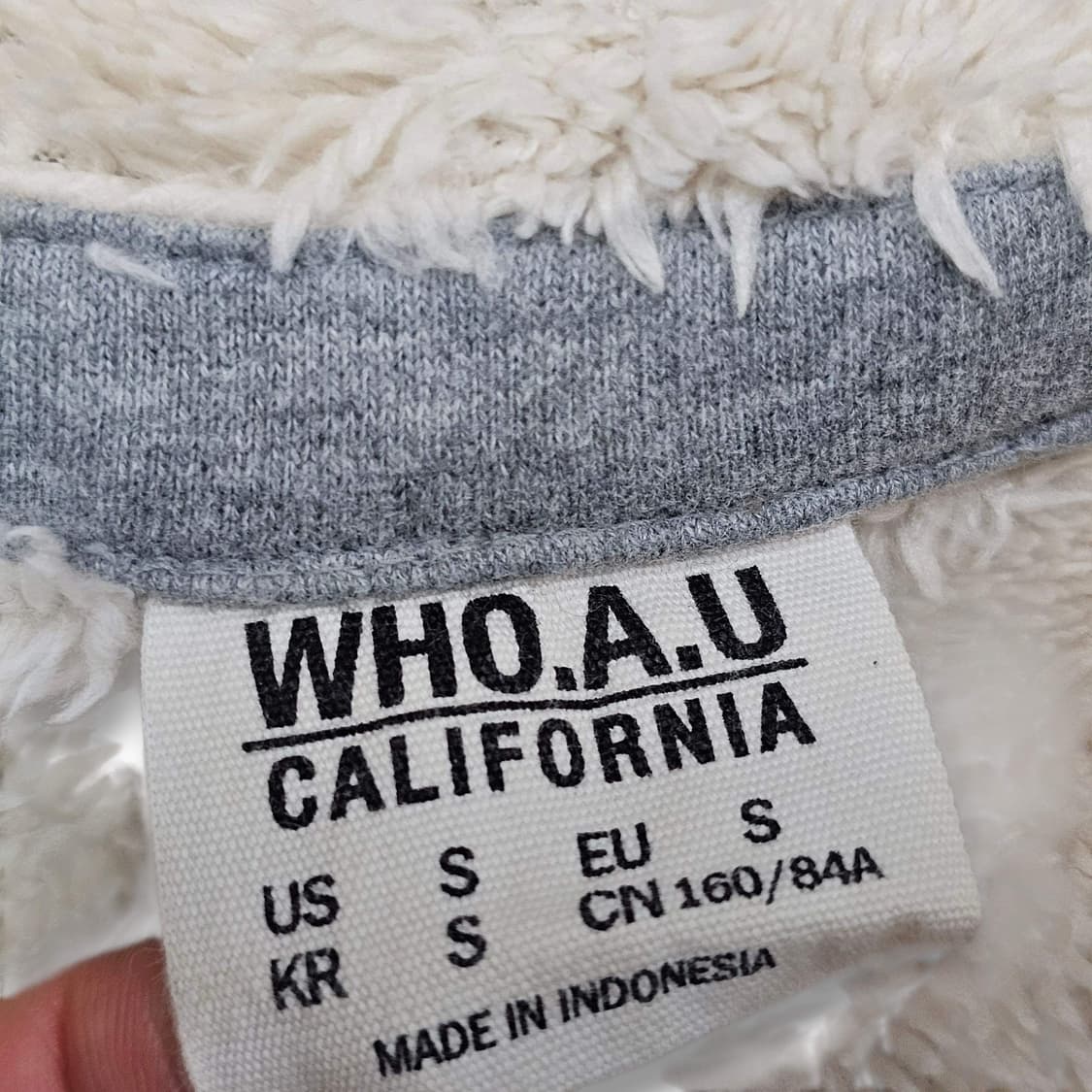 S Who A U 울프죠 후드집업 상품이미지3