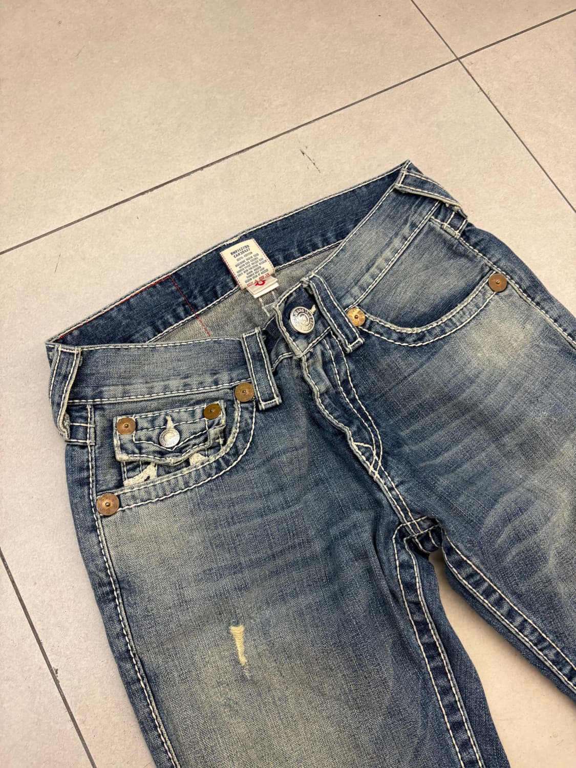 트루릴리전 RAINBOW BILLY 부츠컷 데님 상품이미지8