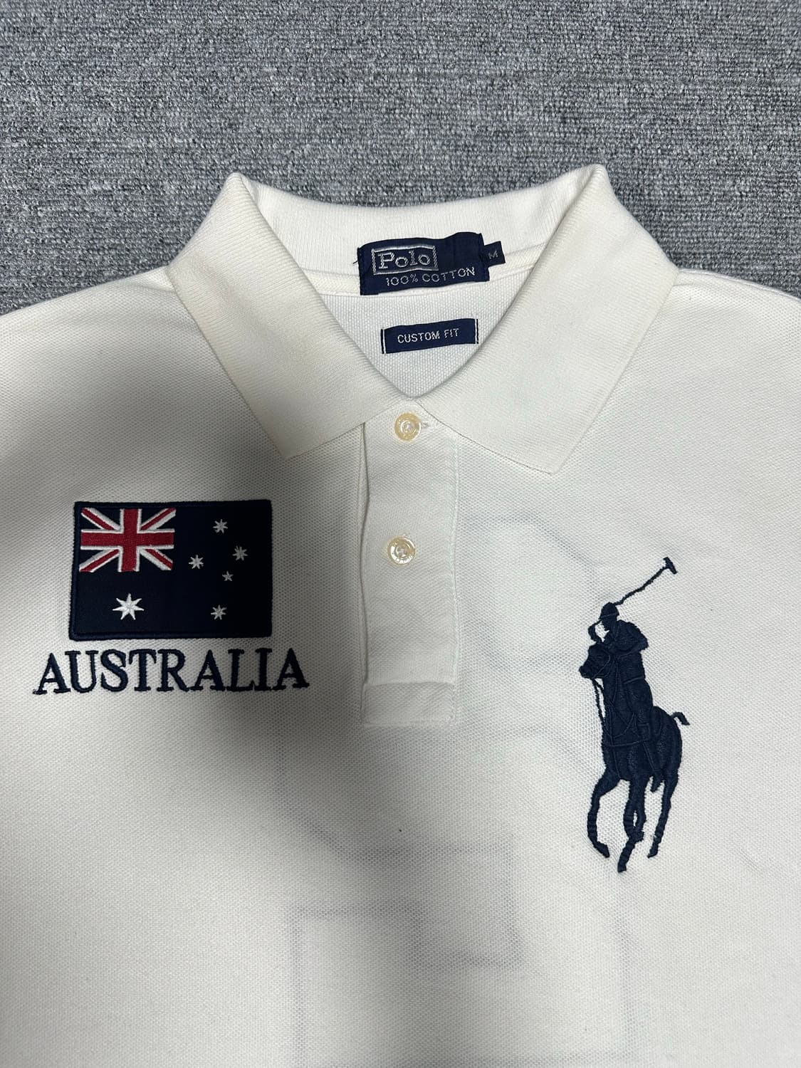 폴로 빅포니 usa 성조기 카라티 희귀매물 상품이미지3