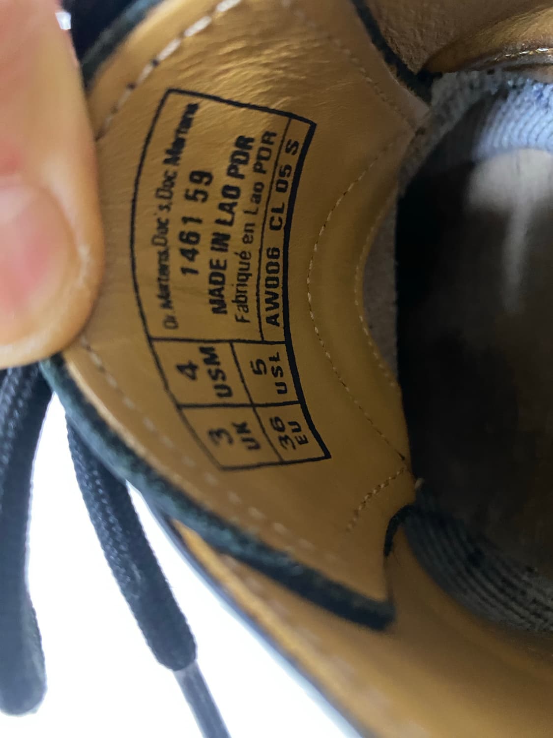 닥터마틴 1461 3홀 스무스 220 상품이미지7