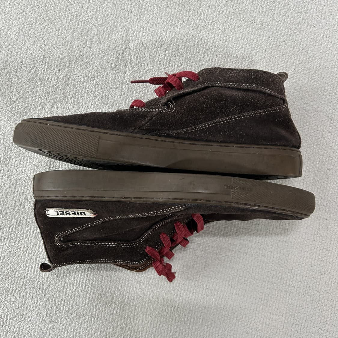 디젤 스웨이드 브라운 스니커즈 Jp280 상품이미지2