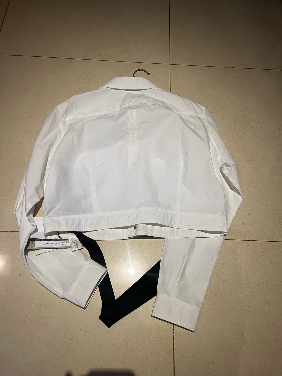 릭오웬스 크롭 셔츠 자켓 상품이미지2