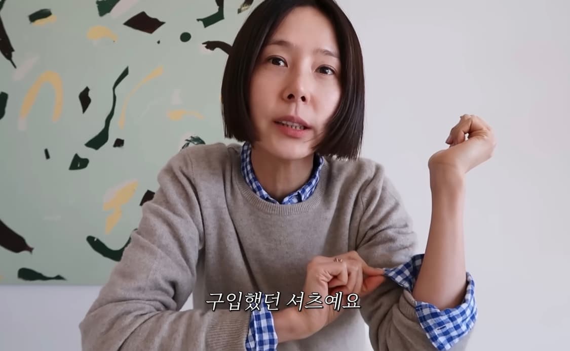 빔즈 BEAMS 깅엄 체크 린넨 셔츠 상품이미지7
