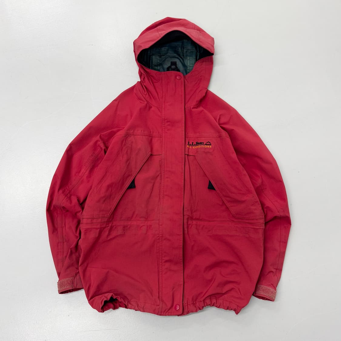 엘엘빈 90s 고어텍스 고프코어 풀오버 바람막이 자켓 상품이미지2