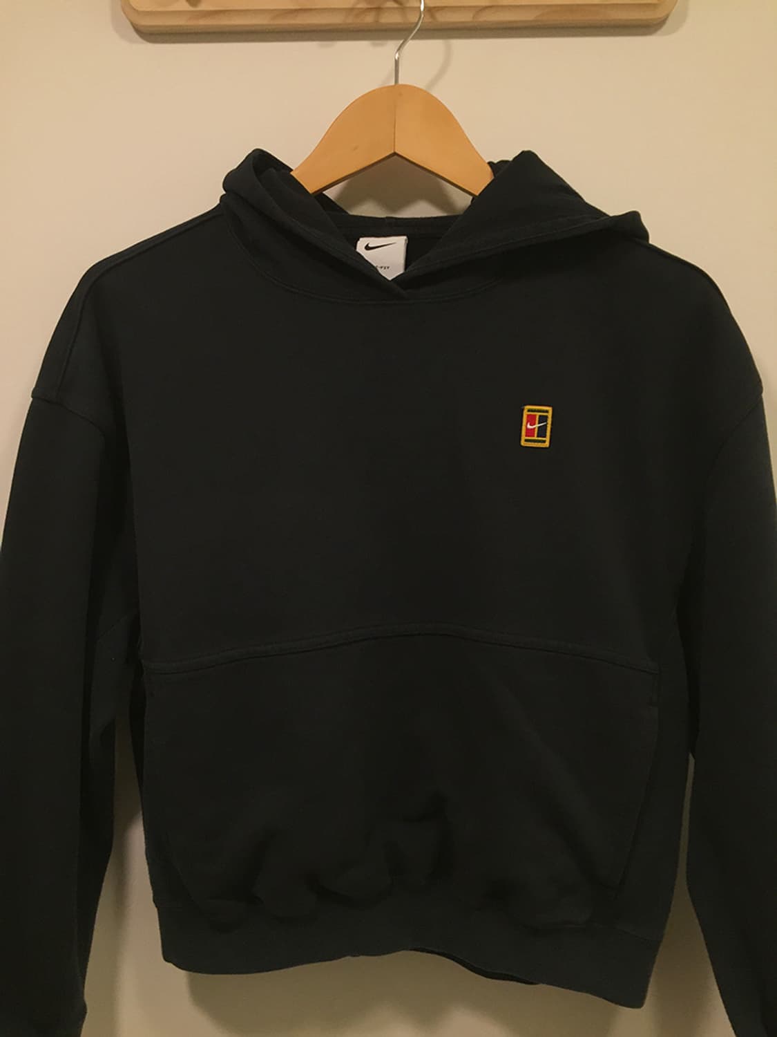 여성 나이키 크롭후드티 100 상품이미지2