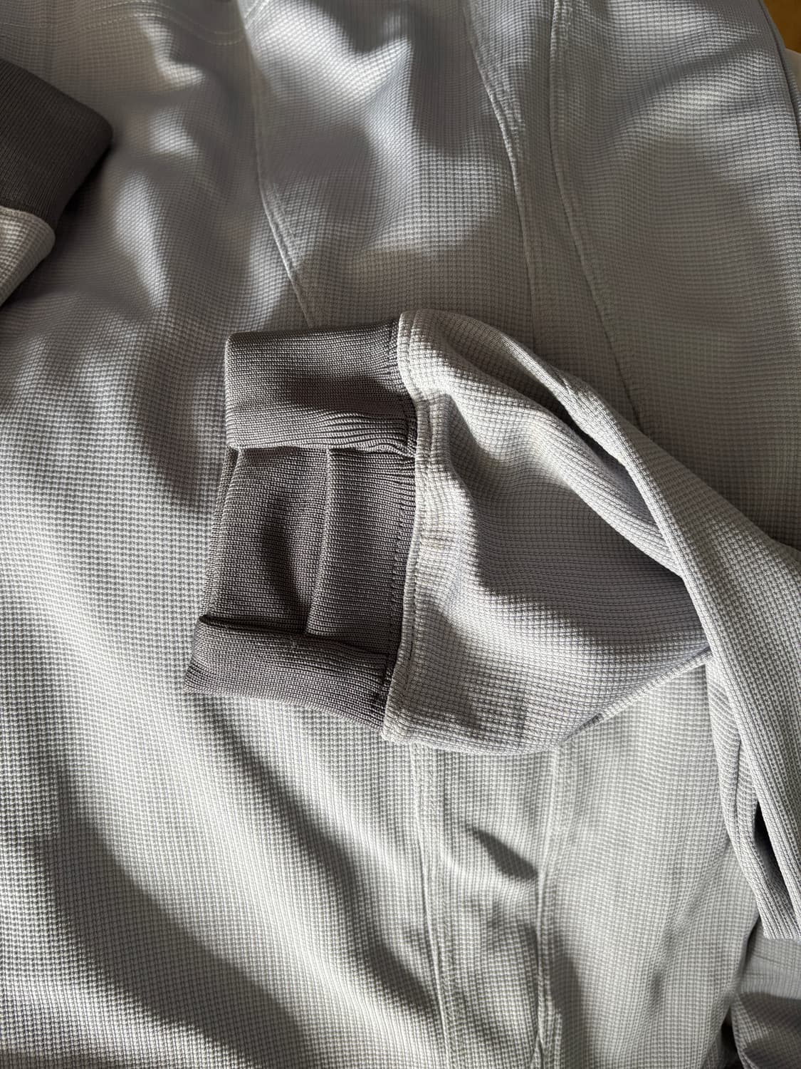 산산기어 PLACKET LONG SLEEVES [Grey] 2 size 상품이미지2