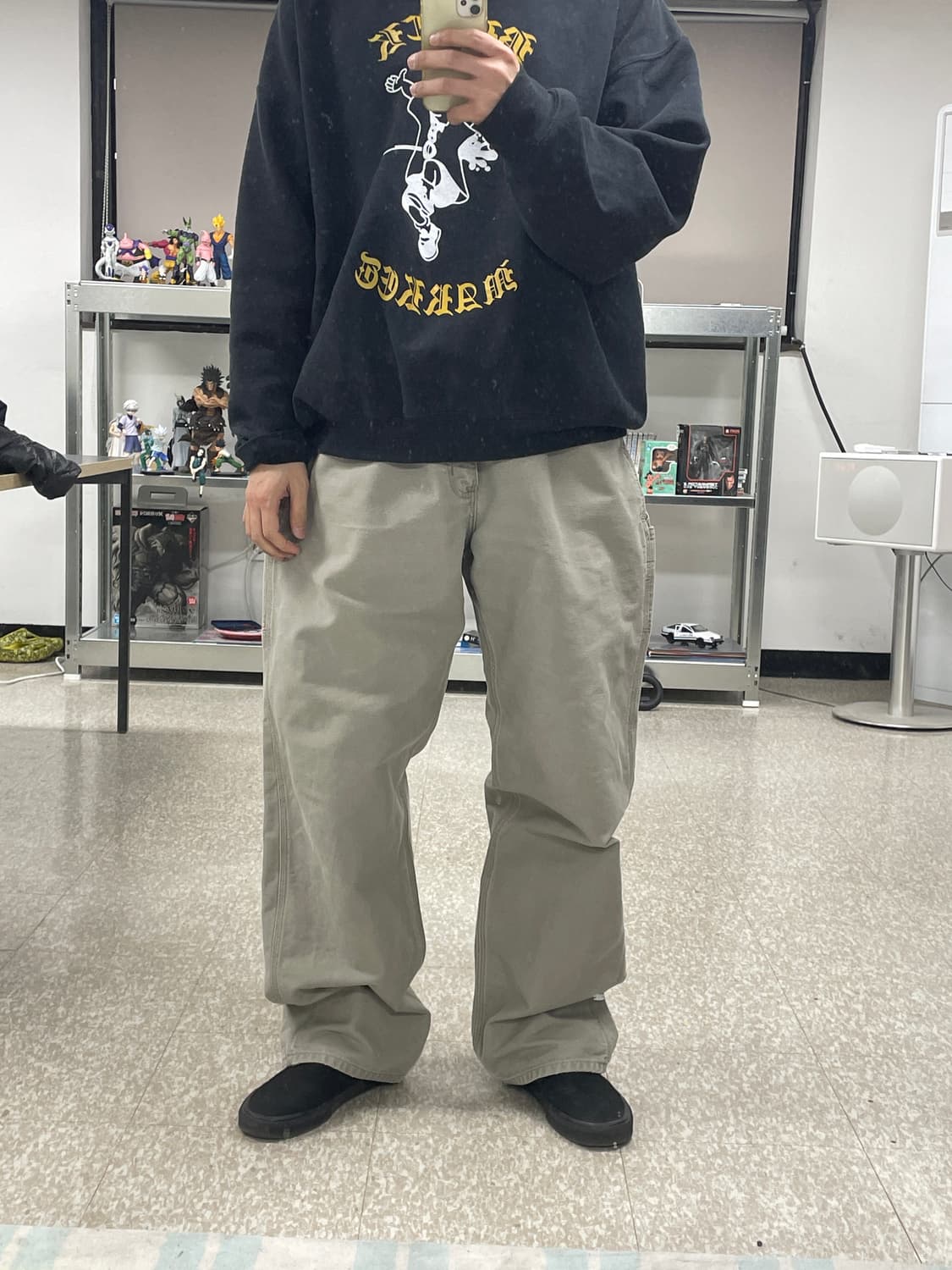 [38x34] 칼하트 B11 DES 덕 캔버스 카펜터 팬츠 상품이미지4