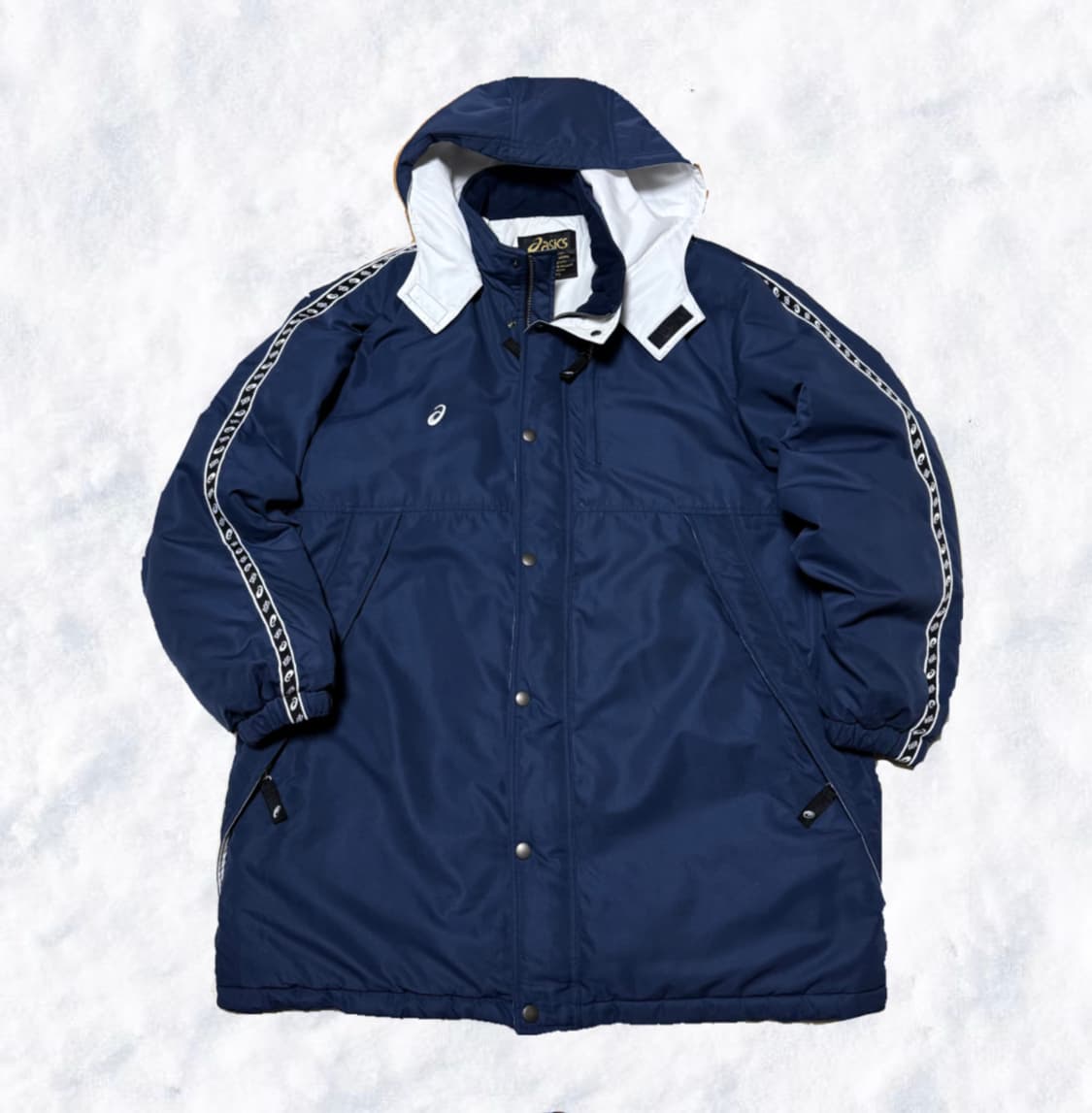 아식스 네이비 돕바 집업 상품이미지2