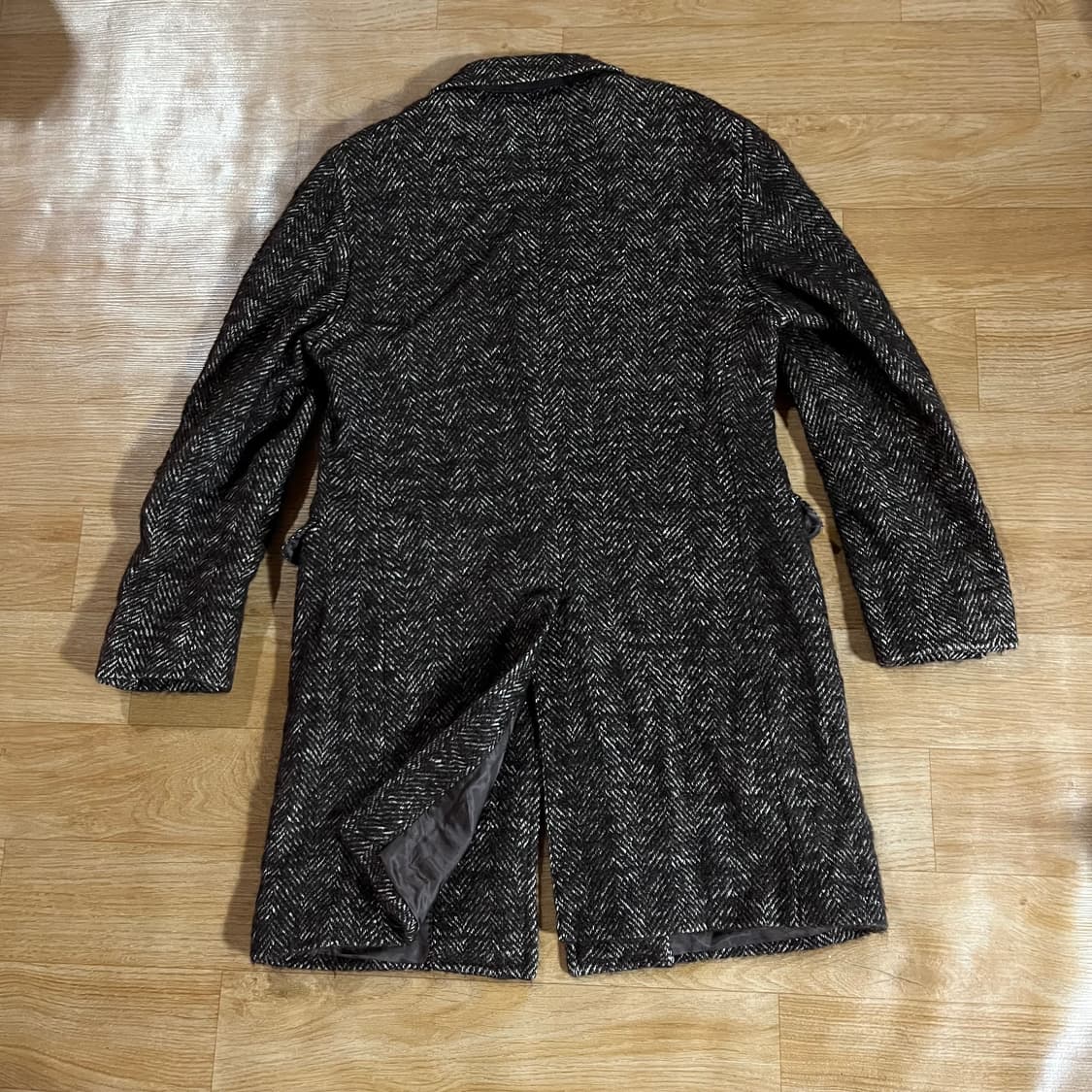 [100] 딸리아또레 헤링본 알파카 코트 상품이미지6