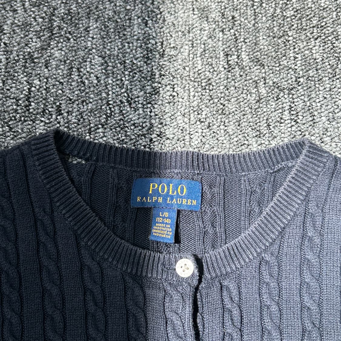폴로 랄프로렌 네이비 케이블 가디건 상품이미지6