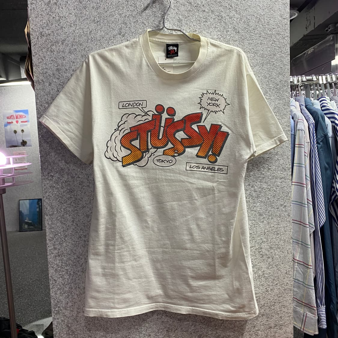 스투시 그래픽 올드스쿨 반팔티 B4261 상품이미지2