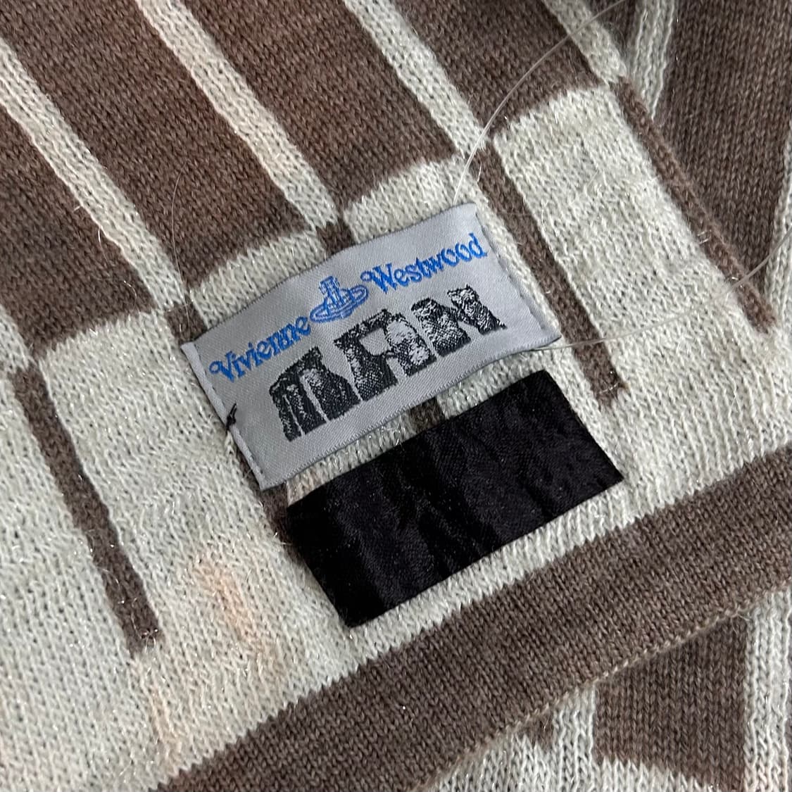 Vivienne Westwood Stripe Knit Muffler 상품이미지5