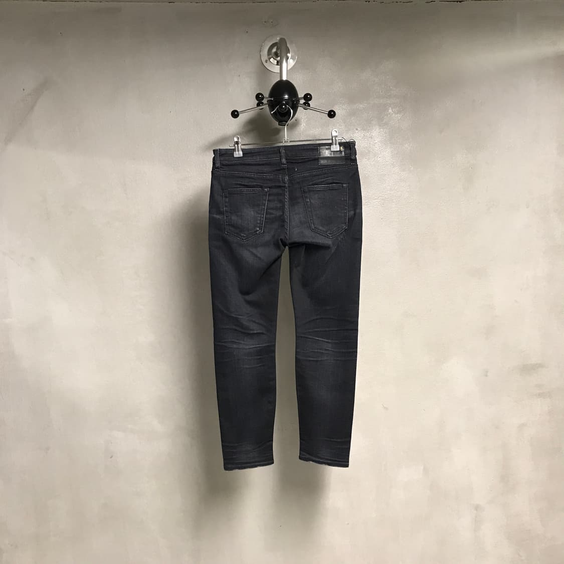 알 써틴 흑청 데님 팬츠 26(W) 상품이미지6