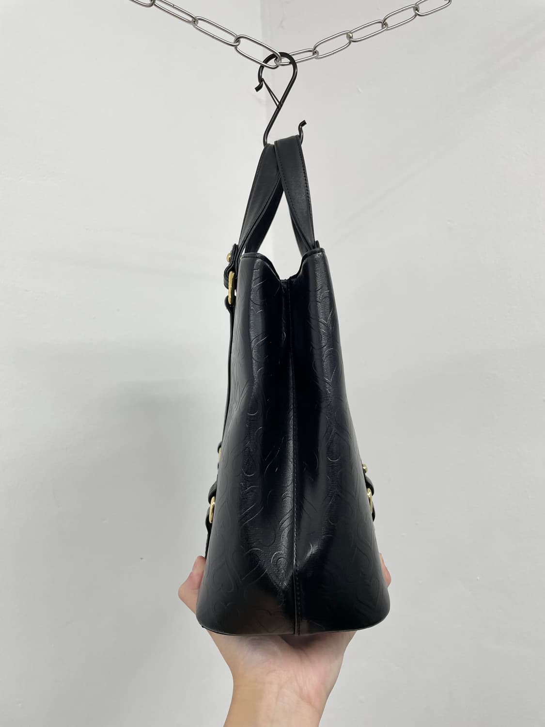 러브캣 하트 갸루 키링 토트백 상품이미지6