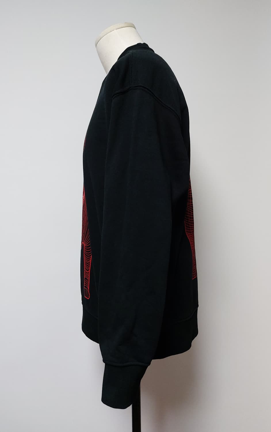 라이프워크 라독 빅로고 맨투맨 블랙 S(105) 상품이미지3