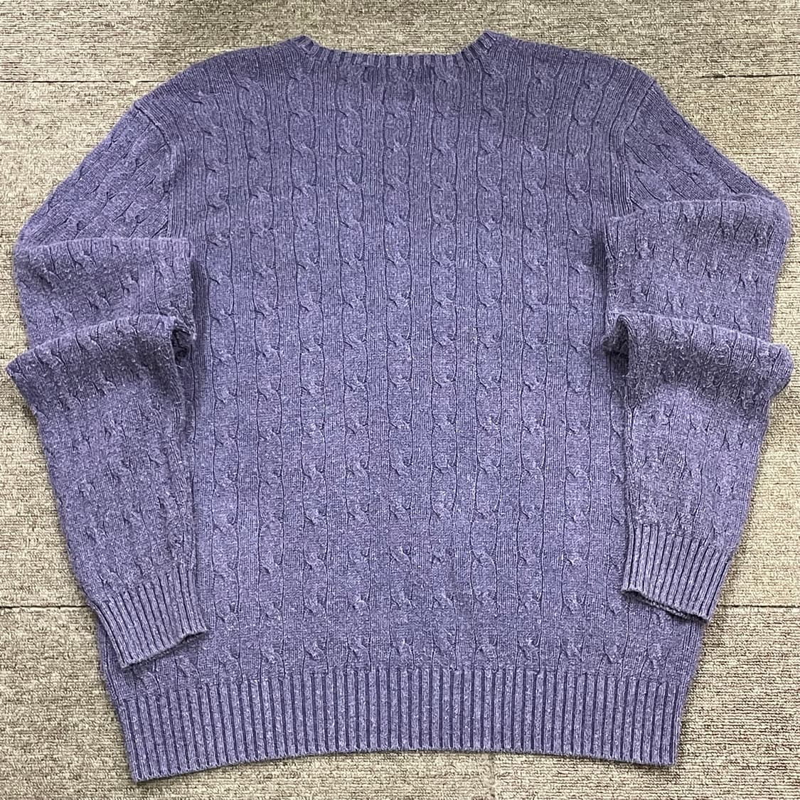 (L) POLO 폴로 랄프로렌 케이블 니트 상품이미지8