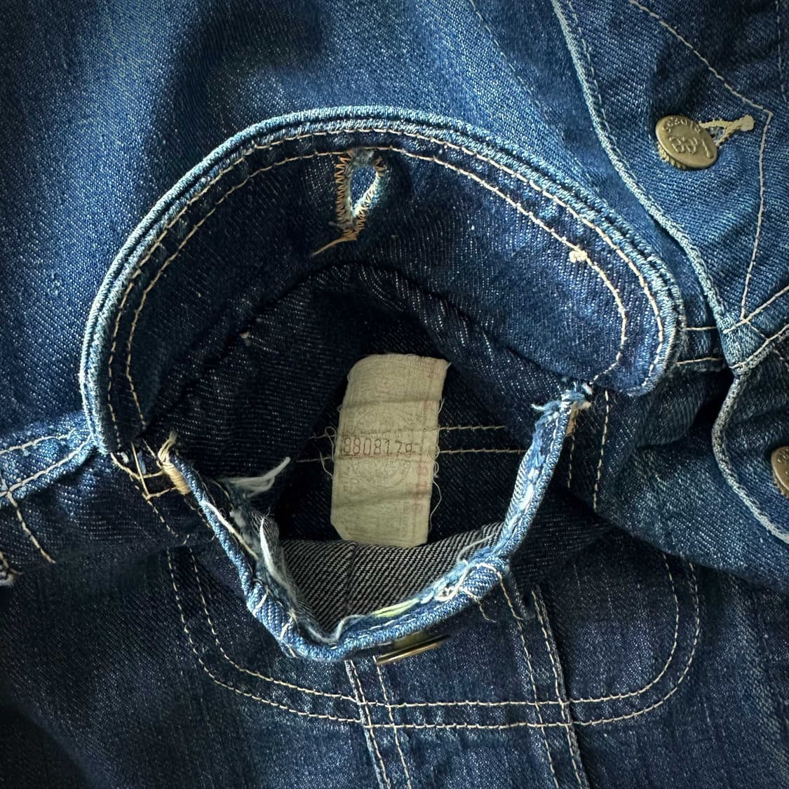 50s USA LEE 101-J Original Denim Jacket 상품이미지10