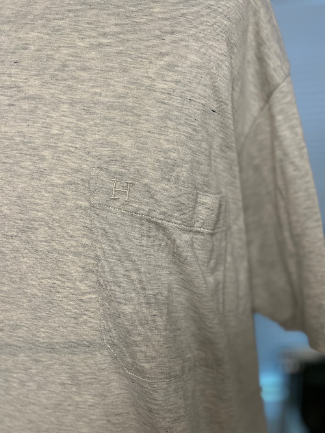 hermes 에르메스 슬럽 그레이 포켓티 xl 상품이미지2